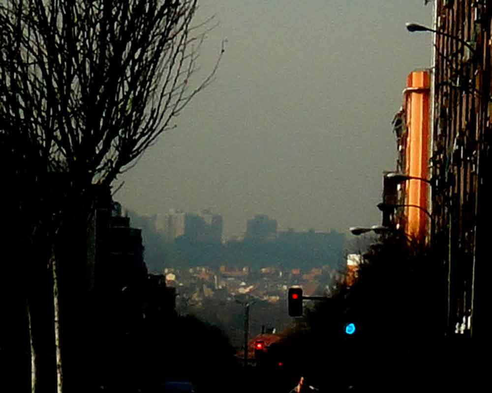 Contaminación atmosférica Madrid