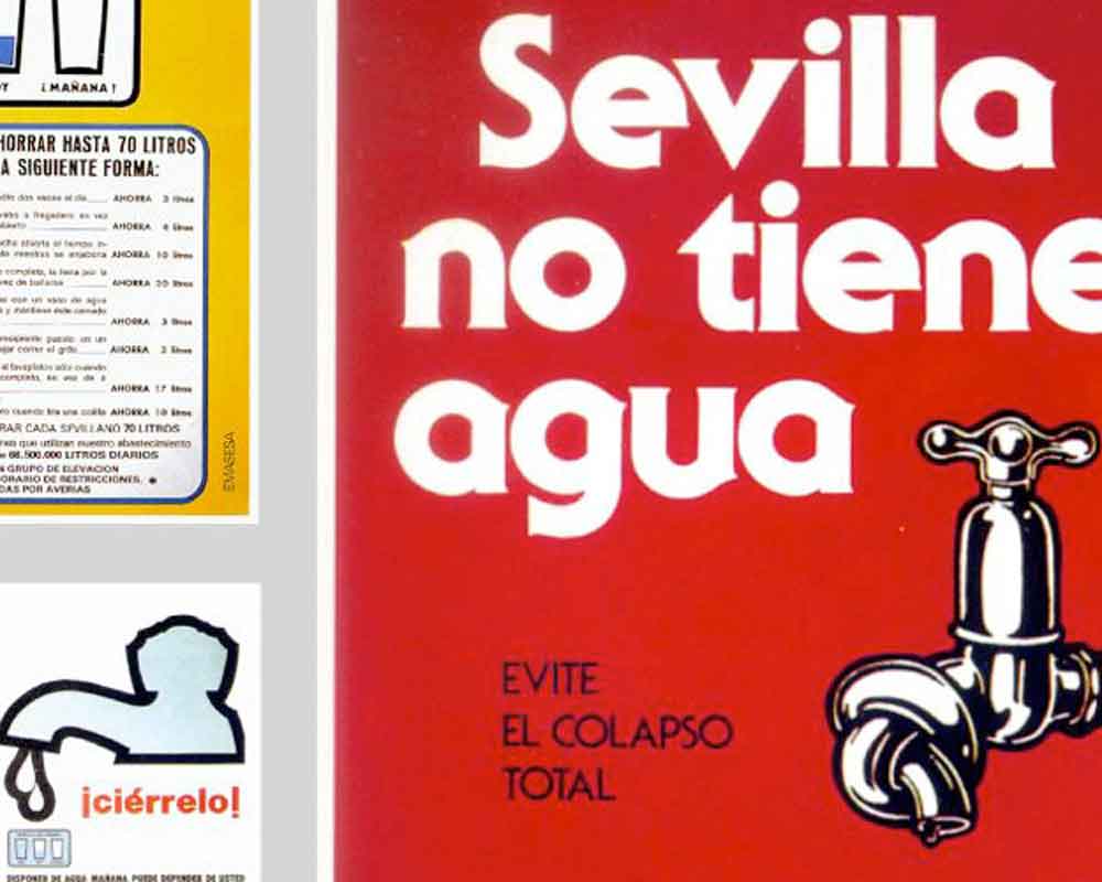 Sequía de Sevilla. Cartel 1975