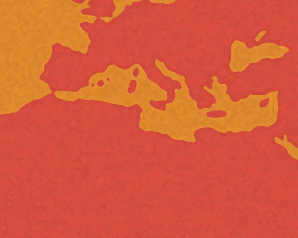 Mapa clima rojo